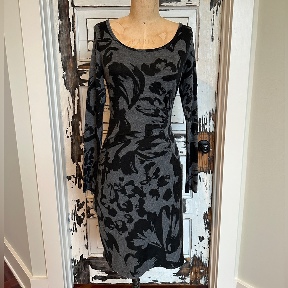 Karen Kane Floral Sweater Dress
